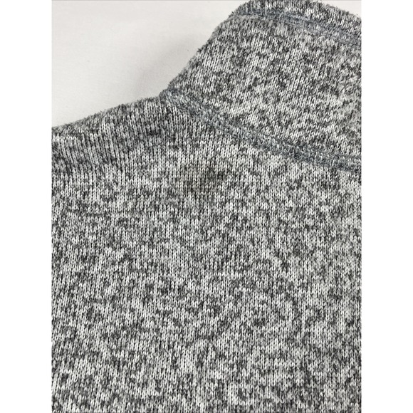The North Face EUC Boys 1/4-Zip Warm Outdoor Gray Sweater-Fleece Pullover - XL - Picture 6 of 11